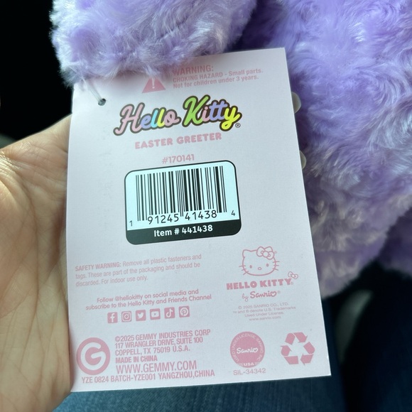 hello kitty easter lamb greeter - Picture 3 of 3